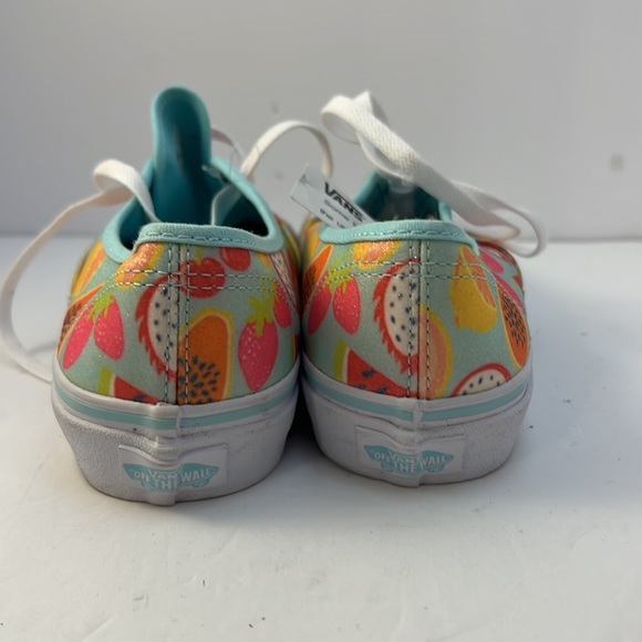 Vans off the Wall Authentic Glitter Fruits Island Big Girl Shoes size 5.5 - Picture 5 of 10